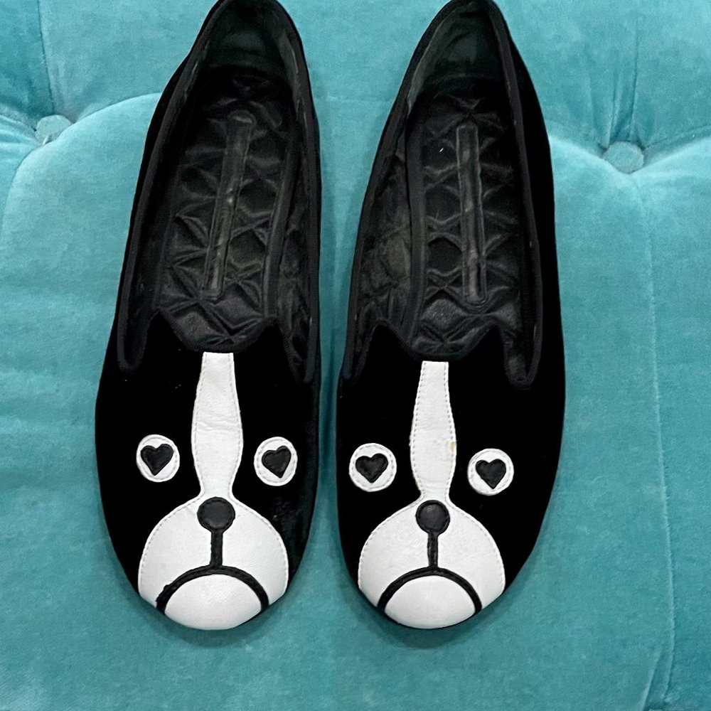 Marc by Marc Jacobs Shorty Velvet Flats